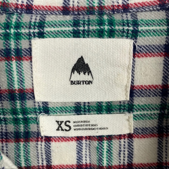 Burton Plaid Button Down Flannel Shirt - Picture 4 of 6